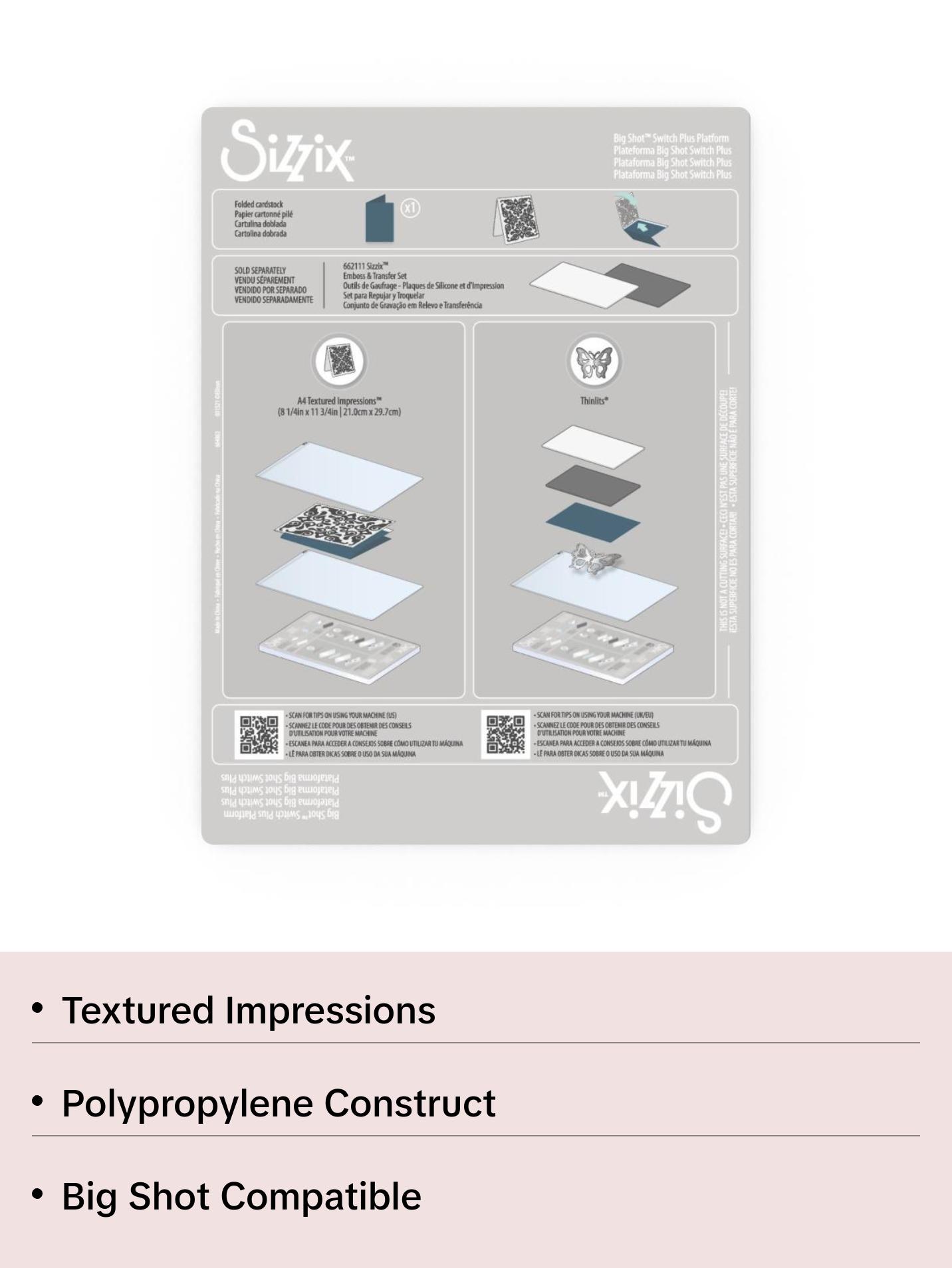 Sizzix Big Shot Switch Plus Accessory - Platform, Standard