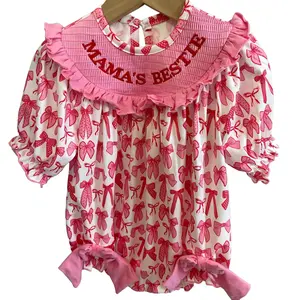 Baby Girl Summer Bubble Mama's Besie Summer Romper