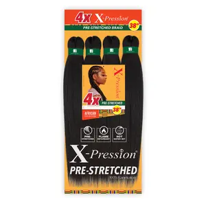 Sensationnel Braids XPRESSION 4X Pre-Stretched Braid 38"