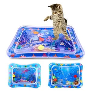 Cat Water Play Mat – Thick, Inflatable & Summer Cooling Toy