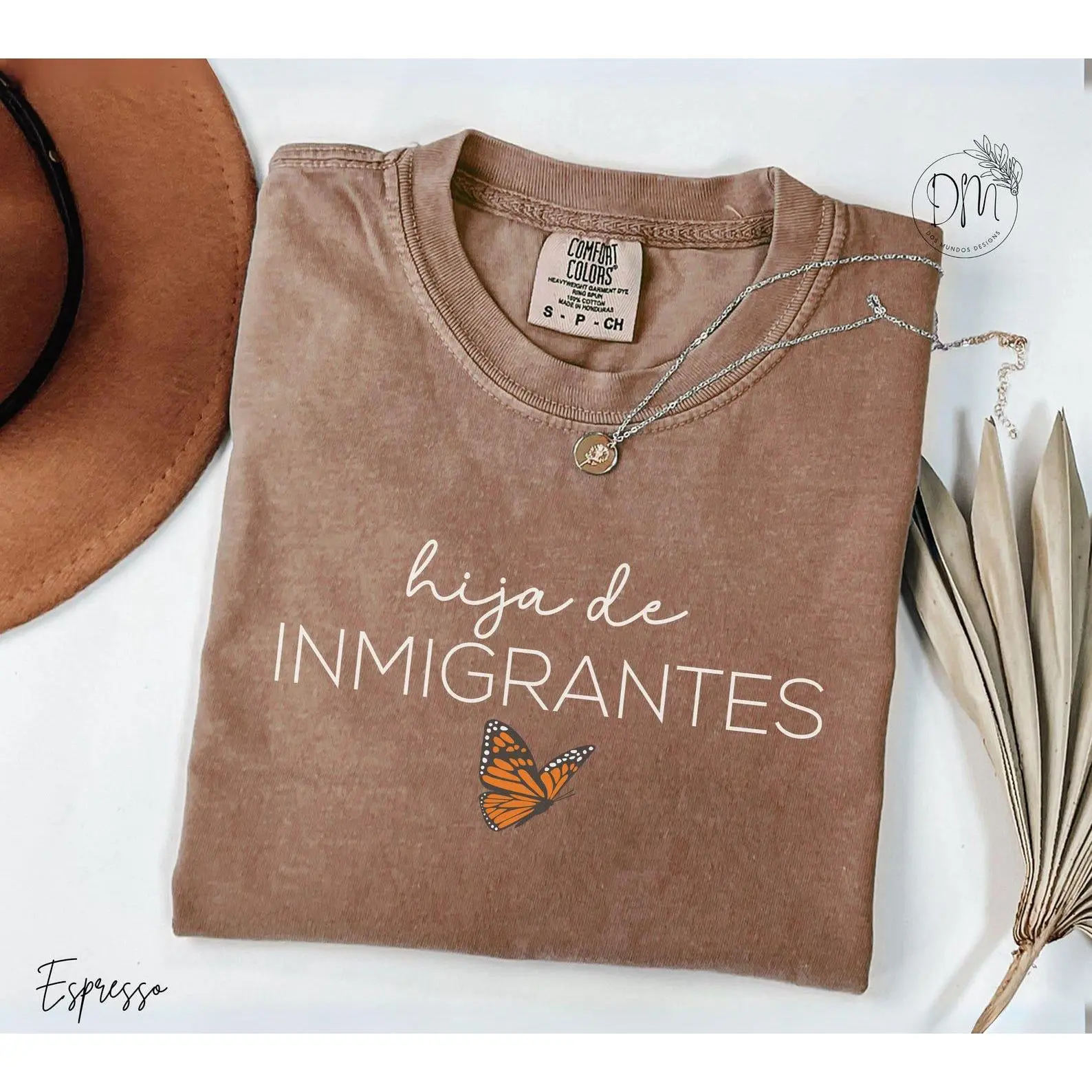 Hija de Inmigrantes Comfort Colors Shirt Pro Immigration Shirt DACA Shirt Human Rights Shirt Social Justice Shirt No One Is Illegal Shirt