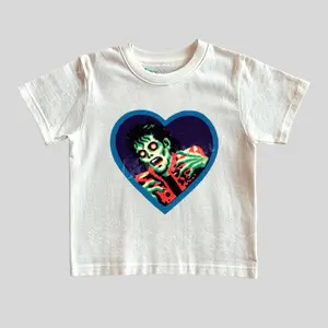 Zombie Michael Jackson Graphic Baby Tee, Vintage Thriller Horror Tshirt, 90s Y2k Pop Tee