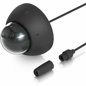 Ubiquiti UniFi 8 Megapixel 4K Network Camera - Color - Dome - Black