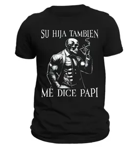 Su Hija Tambien Me Dice Papi Shirt, Funny Father Shirt, Funny Dad Shirt, Fathers Day Tee, Gift For Father, Father's Day Gift