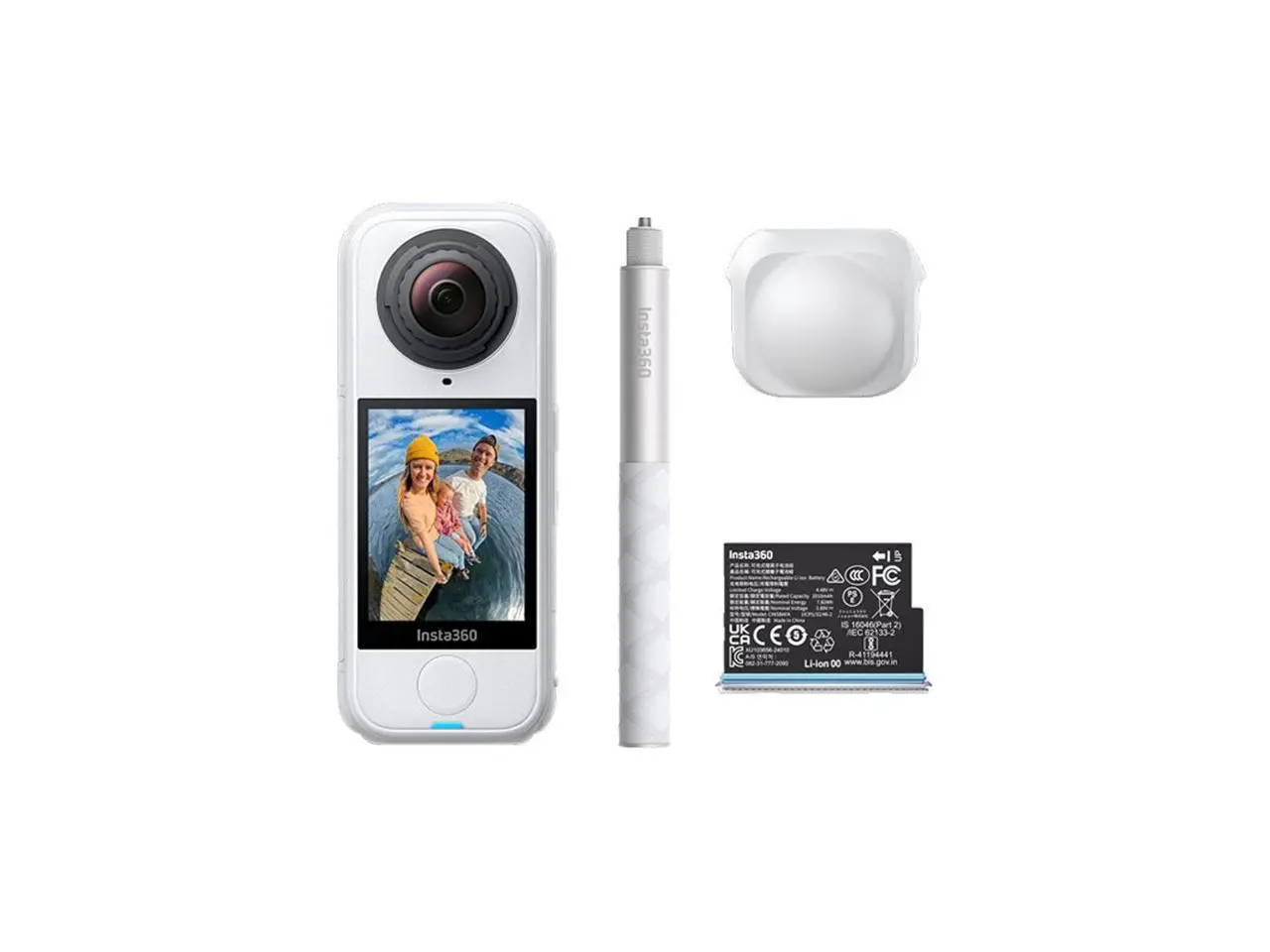 Insta360 X4 Air 8K 360 Action Camera Starter Bundle, Arctic White Insta360 X4 Air 8K 360 Action Camera Starter Bundle, Arctic White