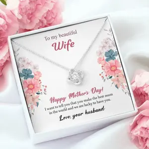 Wife Necklace, To My Wife Necklace, Gift For Wife From Husband, Best Mum Gift, Gift For Best Mom