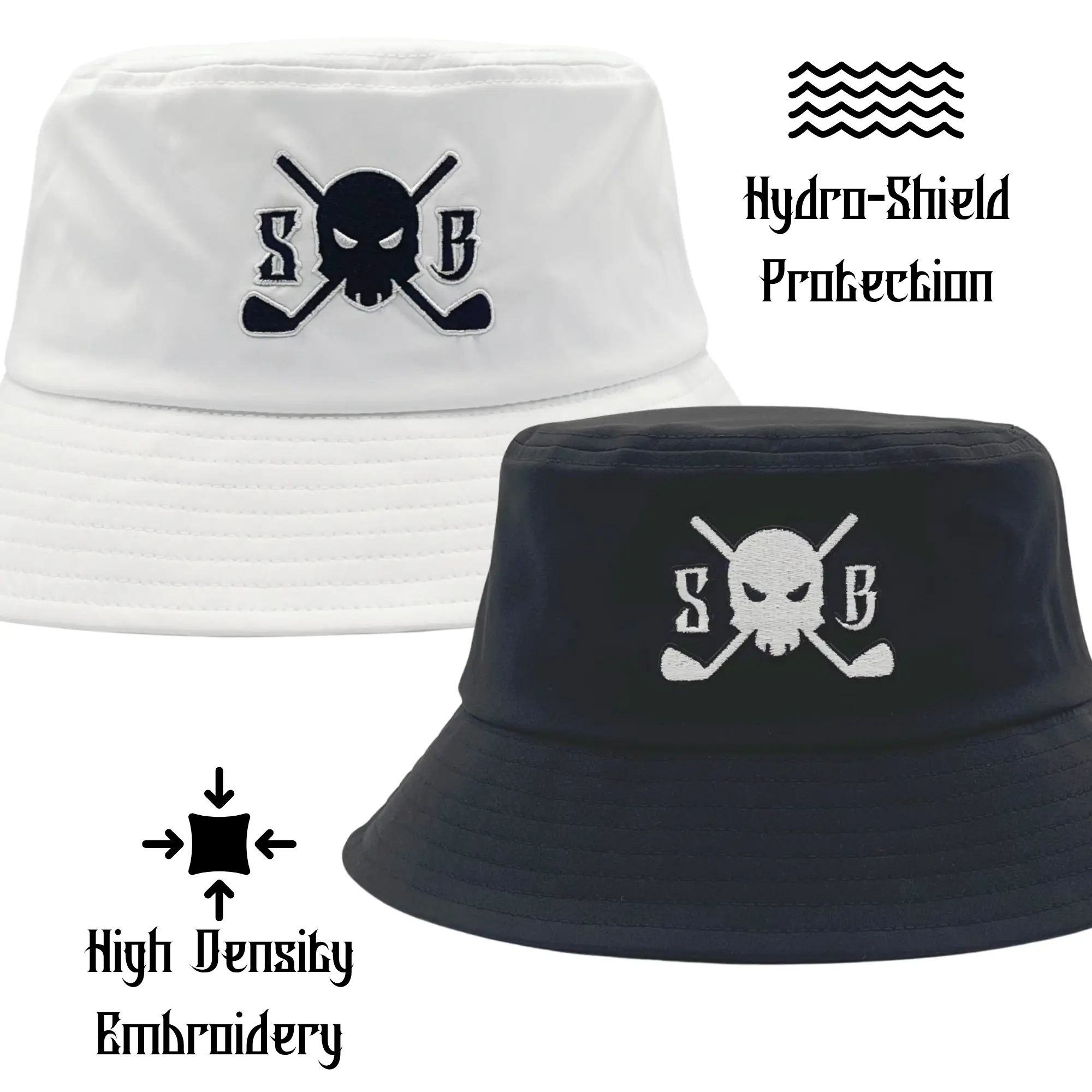 Hydro-Shield Waterproof Bucket Hat, Sports & Outdoor Accessory for Outdoor Activities