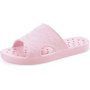Shower Shoes for Women with Arch Support Quick Drying Pool Slides Lightweight Beach Sandals with Drain Holes