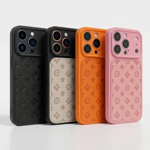 Suitable for ipone iPhone 17, 16, 15, 14, 13 Pro Max, Viral high-endleather pattern phone case,leather phone caseforbothboys and girls.17 pro max case/16 plus case/15 promax  case