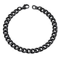 6mm-Cuban Chain-Black