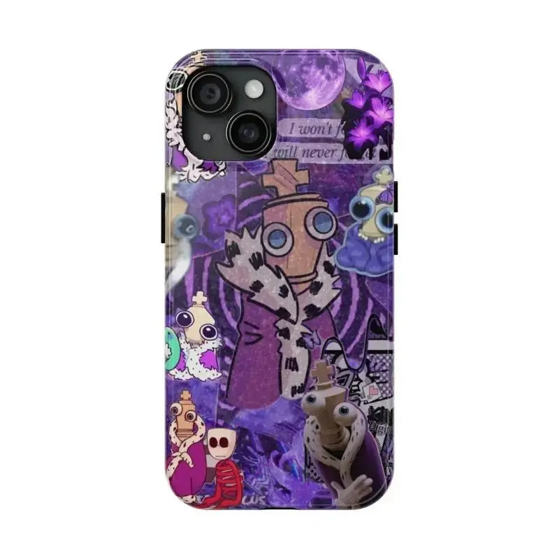 Kinger The Amazing Digital Circus Phone Case, Kinger TADC Case Gifts Suitable for iPhone 17-11 Pro Max