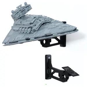 Wall Mount Bracket for Star Wars Star Destroyer 75055 & 75394 – Display Mount, Adjustable, Secure, and Stylish Display Lightweight Organiser