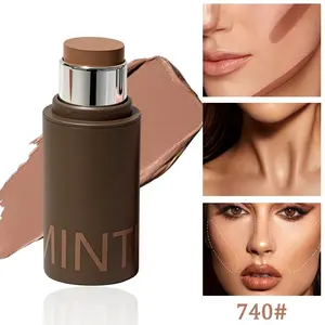 This sculpting bronzer stick is versatile and can be used on the face, body, and collarbone. Its soft matte texture adheres well to the skin, providing natural color without looking cakey.