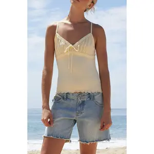 John Galt Women's Yellow Arden Tank Top