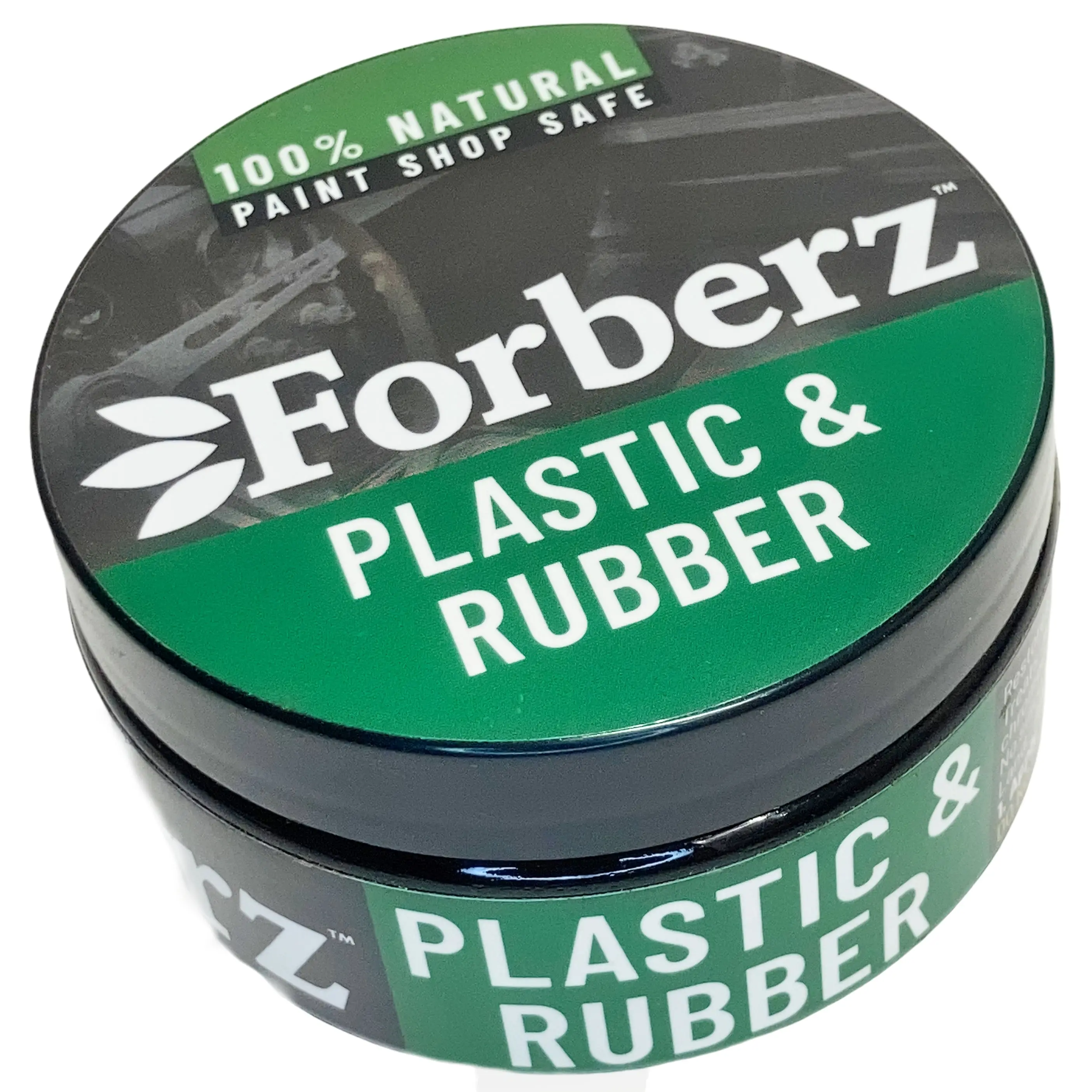 Forberz Plastic & Rubber -   Restore Faded Trim Parts & Remove Compound/Polish/Wax Stains. Interior & Exterior. No Silicone, No Solvents, Paint Shop Safe, Nontoxic. Car Detailing Products Car Cleaning Supplies