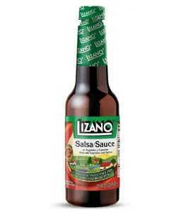 Lizano Original Flavor Cooking Sauce, Made with Garlic, Vegetables & Spices, 21.1 fl oz, Costa Rican Condiment