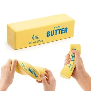 Soft Butter Viral Stress Relief Ball Toy Stress squeeze toy for kids & adults Ideal birthday & party favors Perfect prank gift for ages 12+