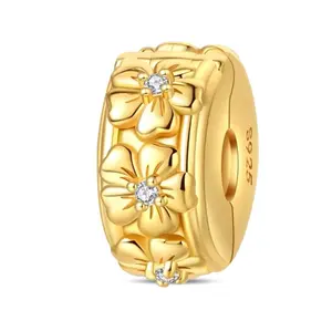 Cuanca Design Flowers with Cricon 925 Sterling Silver, Heidy Claddy, Floral Design, Elegant Band