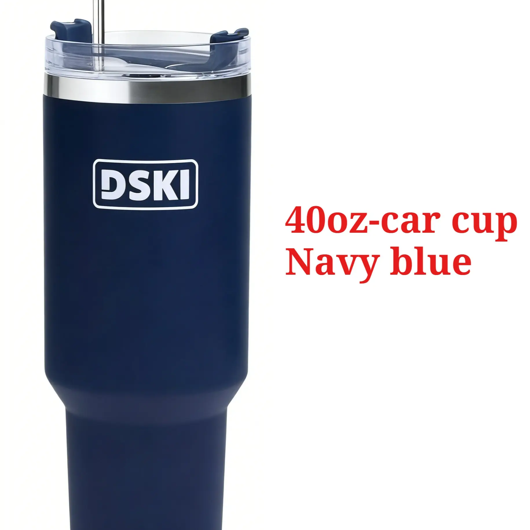 40oz-car cup-Navy blue