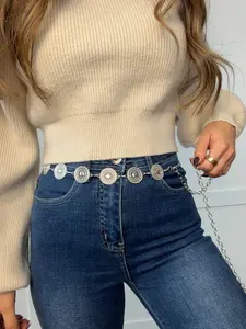 Lone Star Round Chain Belt