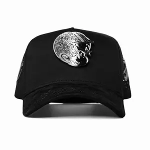 WalkOfFame Totalblack Cap with Distinctive Emblem and Adjustable Fit for Everyday Wear