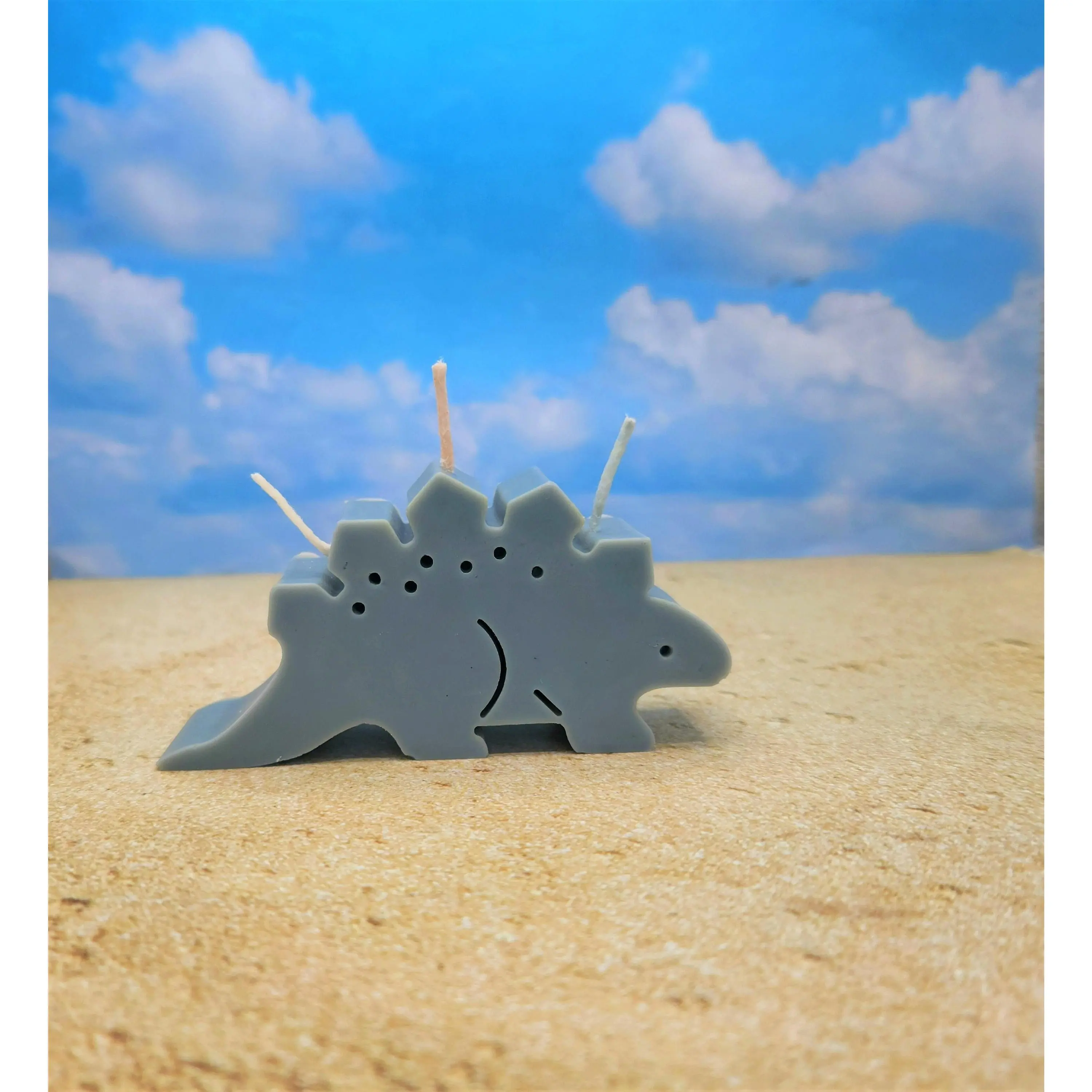 Stegosaurus Dinosaur Candle