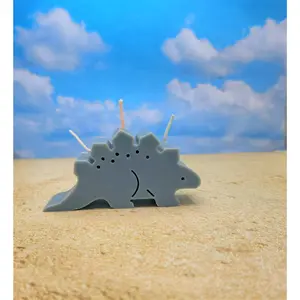 Stegosaurus Dinosaur Candle