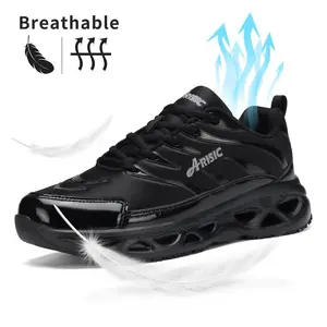Mens Non Slip Work Shoes Waterproof SlipResistant Sneakers for Men Comfortable Restaurant ChefShoes Breathable Walking Footwear for Daily Use Cushioned Running Tennis Footwear