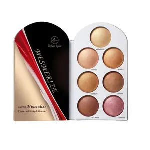 Becharm Ageless 7-in-1 Mineralize Palette - Versatile Multi-Purpose Face Palette with 7 Complementary Mineral-Based Shades for Contouring, Highlighting, Bronzing, and Adding Warmth