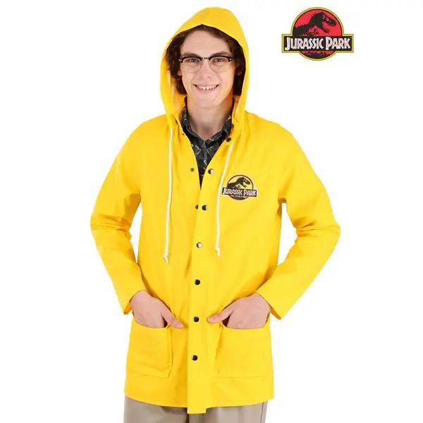 Jurassic Park Yellow Raincoat Costume