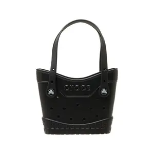 Crocs Classic Small Tote Bags, Shoulder Bag, Beach and Pool Bag, Personalize with Jibbitz Charms