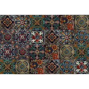 30 Pcs Removable Tile Stickers Easy Apply No Residue For Cabinet Kitchen Bed Bath Decor Versatile Use Without Tools Required Simple Application And Versatile Decor