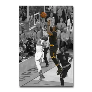 Basketball Star Lebron James Super basketball Star Art Print