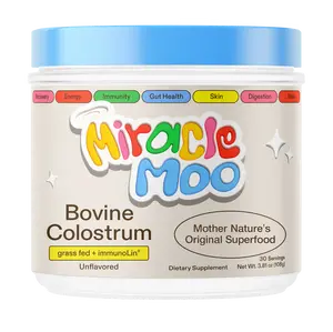 Miracle Moo Colostrum Powder | Unflavored | Grass-fed Colostrum with ImmunoLin