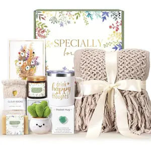 Gift Baskets for, Get Well Gifts for After Surgery, Thinking of You Gifts for Woman, Care Package, Sending Hug Feel Self Care Box for for New Mom Wift Teen Girls