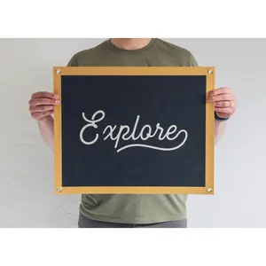 Explore Felt Banner