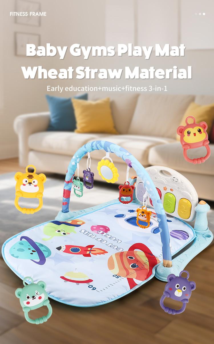 Baby Large Size 31 inch Play Mat Piano Gym with Music Rattles 4-Key Piano 422 MIDI Songs Removable Mat Newborn Gift for Christmas Birthdays Baby Large Size 31 inch Play Mat Piano Gym with Music Rattles 4-Key Piano 422 MIDI Songs Removable Mat Newborn Gift for Christmas Birthdays