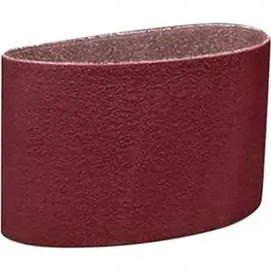 3M 8" Wide x 107" OAL, 80 Grit, Aluminum Oxide Abrasive Belt Aluminum Oxide, Medium, Coated, X Weighted Cloth Backing, Series 341D 7010361761