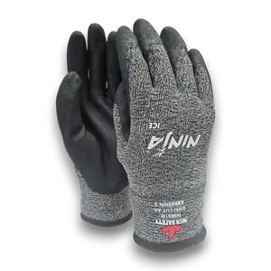 N9691 Ninja Insulated Work Gloves Cut level 4 Hypermax 1 Pair