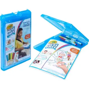 Crayola 75-2580 Color Wonder Stow N Go, Mess-Free On-The-Go Creativity Tool, Multipurpose Office Stationery Writing Accessory