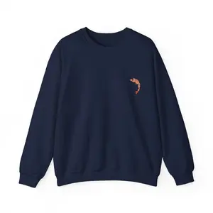 Shrimply the Best Funny Shrimp Crewneck Sweatshirt