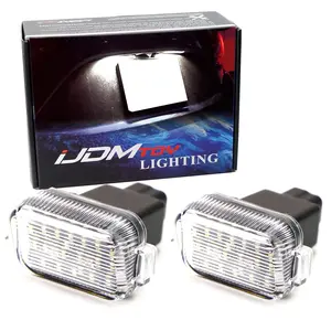 iJDMTOY 3W Full LED License Plate Light Kit For 2014-2020 Mazda 6, 2014-2018 Mazda 3 Hatchback 5-Door