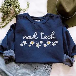 Nail Tech Sweatshirt, Nail Boss Shirt Nail Technician Gift Nail Artist Sweatshirt, Nail School Gift Nail Studio Owner Gift