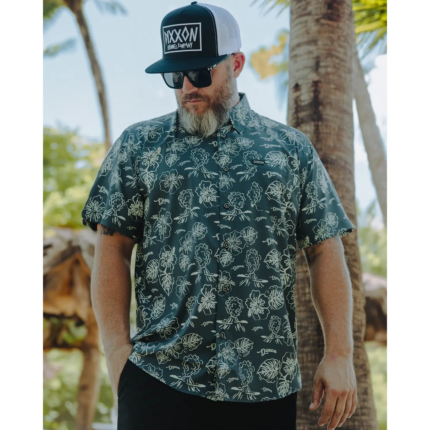 Mount Wannahockaloogie Party Shirt - Green & Yellow