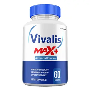 Vivalis Max+ Supplement For Men, Maximum Strength, Vivalis Max + Pills (1 pack)