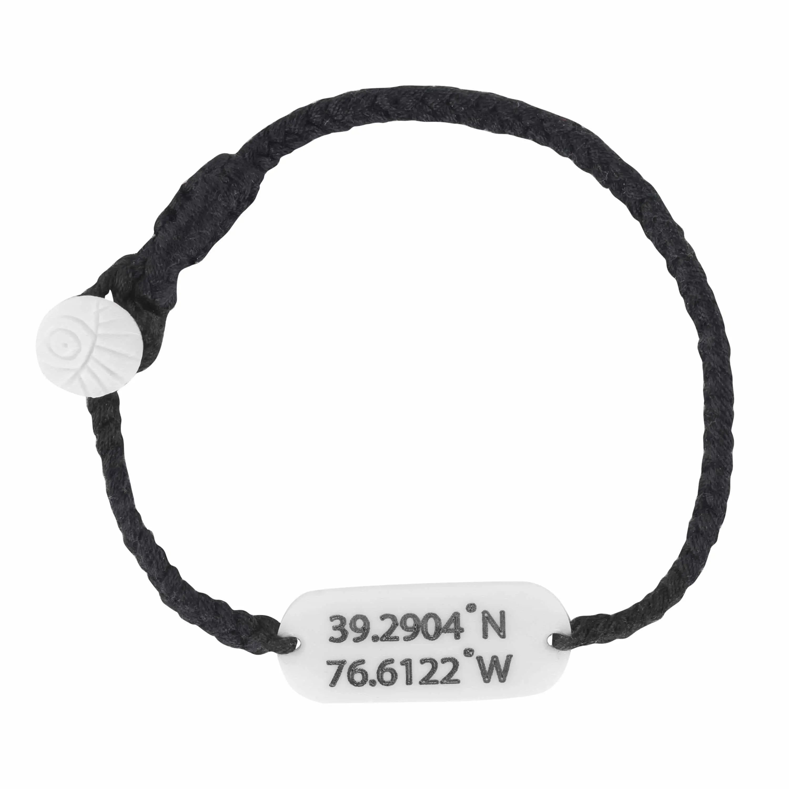 Wanderer Custom Coordinates Bracelet – Personalized Location Jewelry | Travel Sentimental Gift Handmade