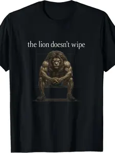 Funny Gen Z Joke Brainrot Raunchy Meme T-Shirt| Vintage Style, Crew Neck, Slight Stretch Fabric, Regular Fit, All-Season, Perfect For Adults, Featuring A Drawing Pattern