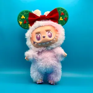 Labubu Holiday Headbands with Adorable Snowman, Tree, & Cookie Design for Festive Fun