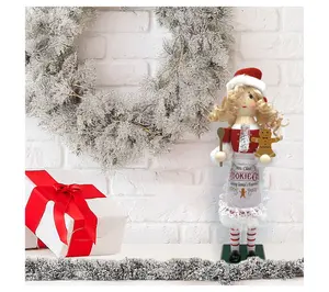 Santa's Workshop 14" Mrs. Claus Nutcracker