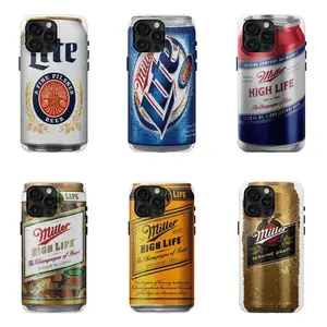 Miller Lite Summer Beer Mobile Phone Case for iPhone 7,8,11,X,XR,XS,11 Pro Max,Mini,17 & Samsung Galaxy S21,S21 Ultra,S26 Plus